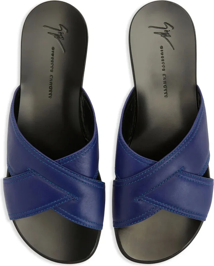 Flavio slip-on leather sandals - Image 2