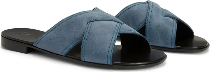 Flavio suede slides - Image 2