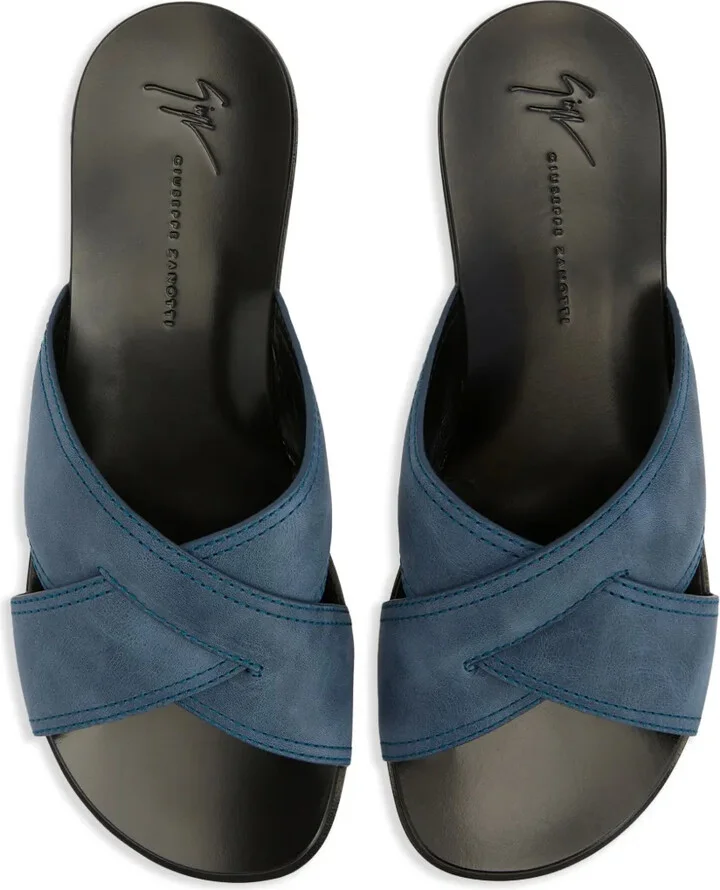 Flavio suede slides - Image 4