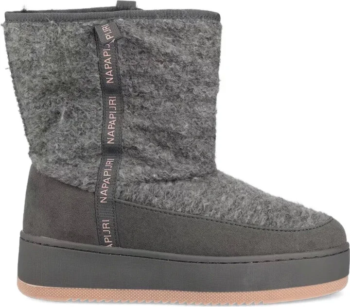 Fleece-Lined Ankle Boots