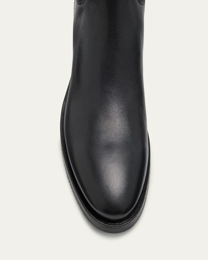 Fleeces Leather Mid Boots - Image 4