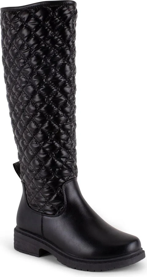 Fleetwood Womens Man Made Mid-Calf Boots