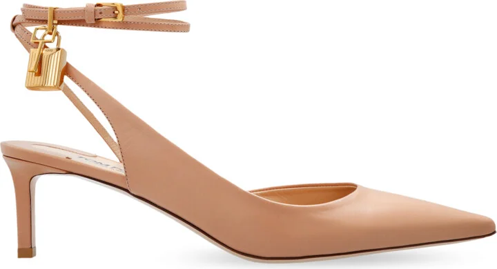 Flesh High Heels, , - Beige