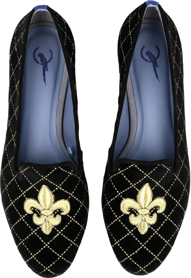 Fleur-de-lis embroidered loafers - Image 4