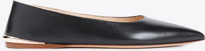 Fleur Leather Ballet Flats