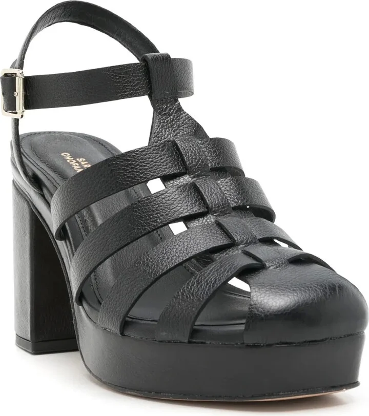Fleure 70mm leather sandals - Image 2