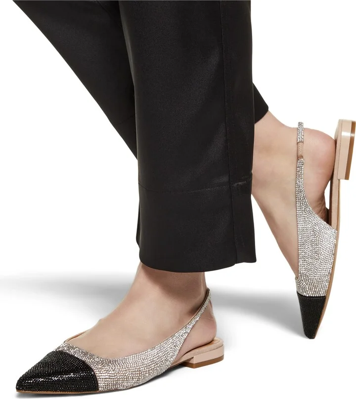 Fleure Slingback Pointed Cap Toe Flat - Image 2