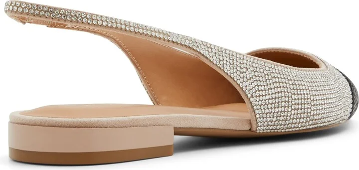 Fleure Slingback Pointed Cap Toe Flat - Image 3