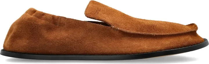 Flex suede loafers