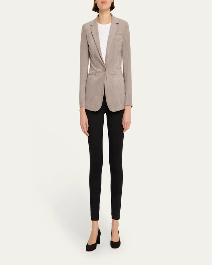 Flight Suede Block-Heel Pumps - Image 11