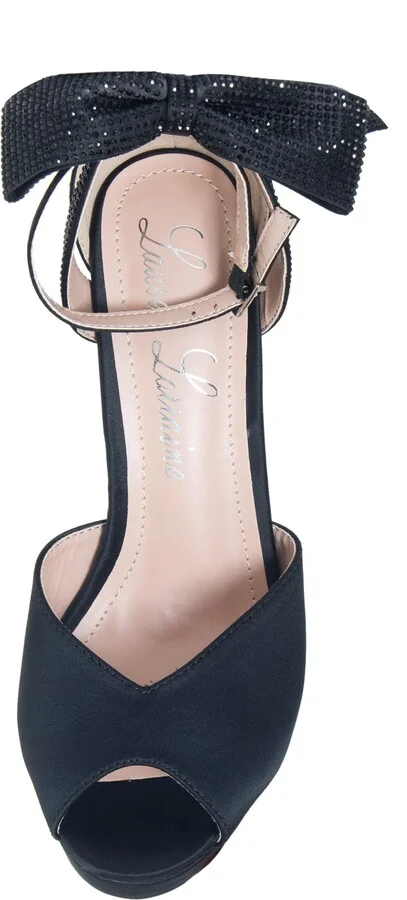 Fling Rhinestone Platform Peep Toe Sandal - Image 6