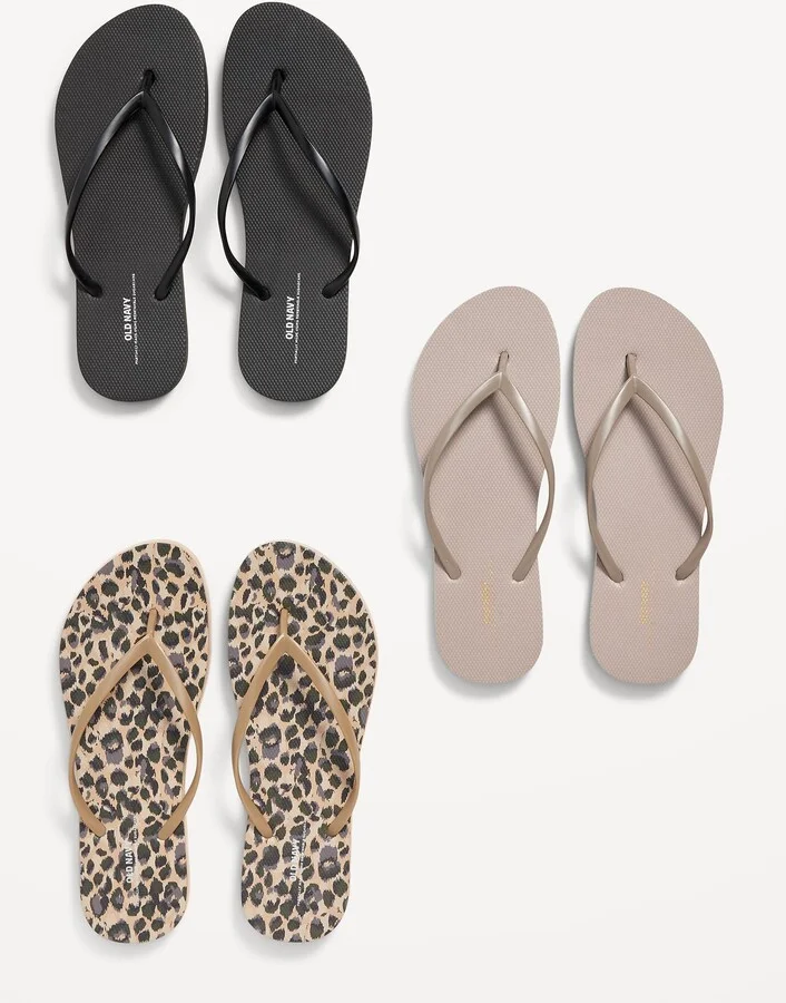 Flip-Flop Sandals 3-Pack (Partially Plant-Based)