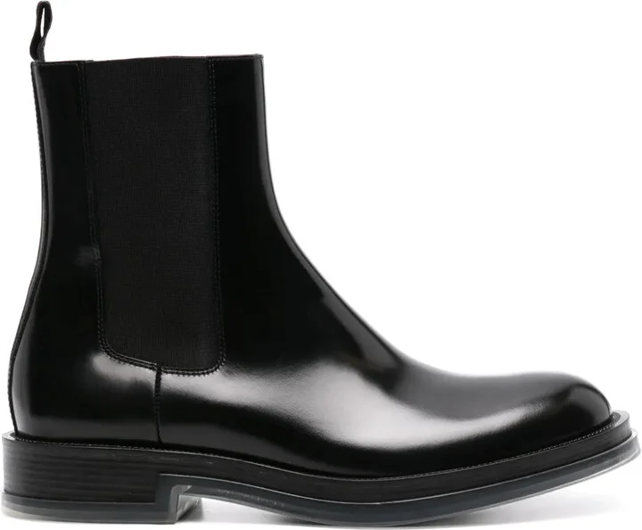 Float leather Chelsea boots