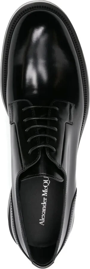 Float leather Derby shoes - Image 4