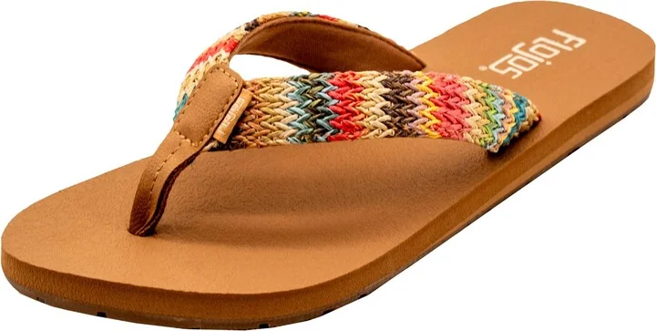 Tan/Red Multi