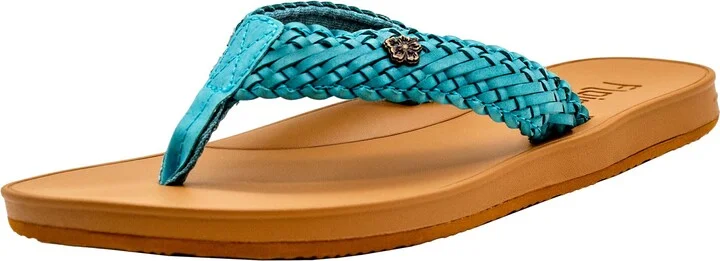 Aqua/Tan