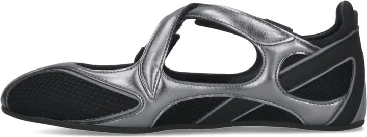 'floor 01' Flat Ballet Flats - Image 3
