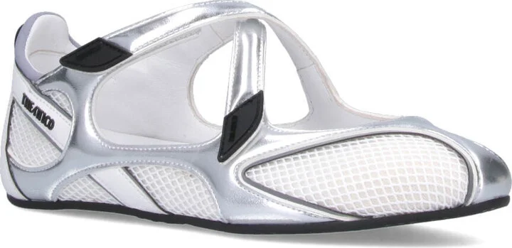 'floor 01' Flat Ballet Flats - Image 2