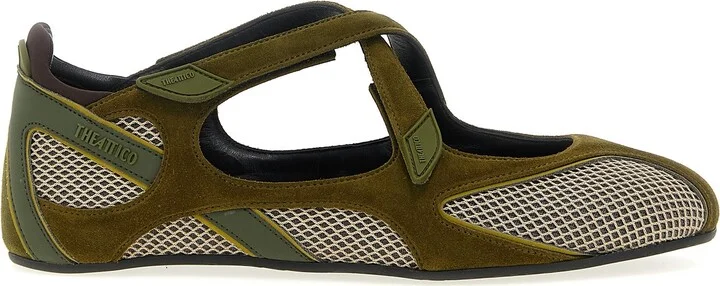 Floor 01 Flat Shoes Green