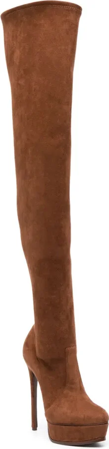 Flora 140mm above-knee platform boots - Image 2