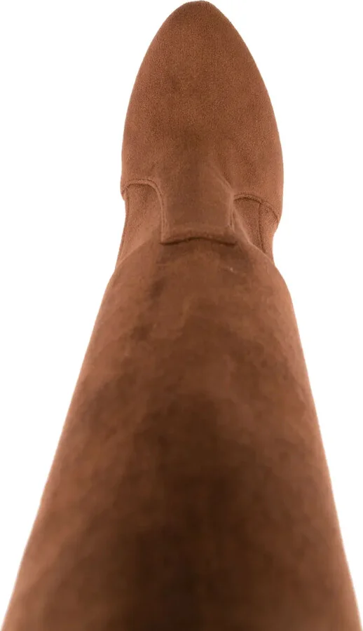 Flora 140mm above-knee platform boots - Image 4