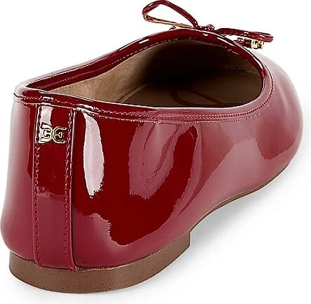 Flora Patent Leather Ballet Flats - Image 3
