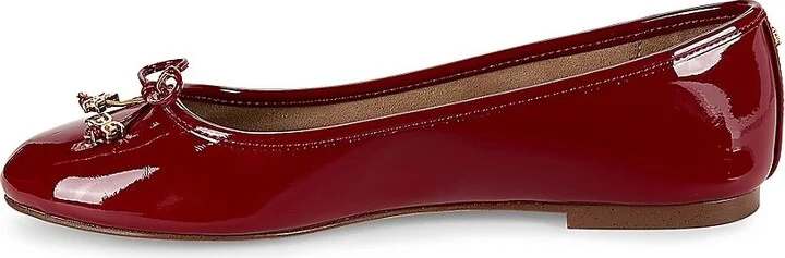 Flora Patent Leather Ballet Flats - Image 4