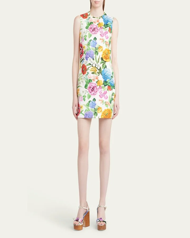 Floral Ankle-Strap Platform Sandals - Image 3