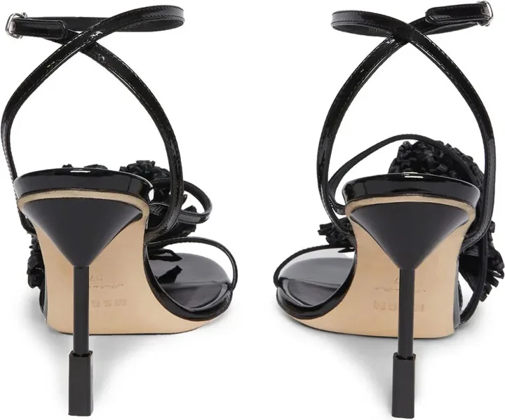 Floral-Appliqué Sandals - Image 3
