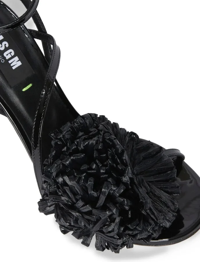 Floral-Appliqué Sandals - Image 4