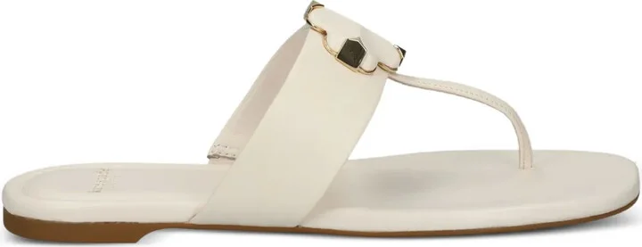 Floral-Appliqué Sandals