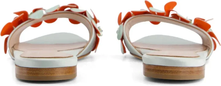 Floral-Appliqué Slides - Image 4