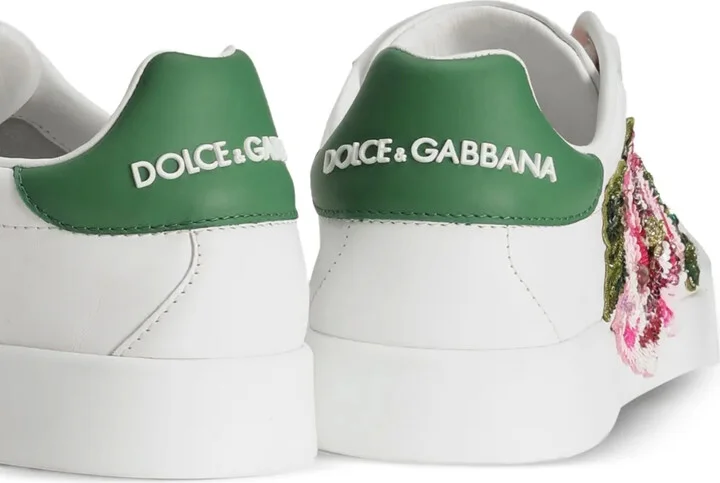 Floral-Appliqué Sneakers - Image 4