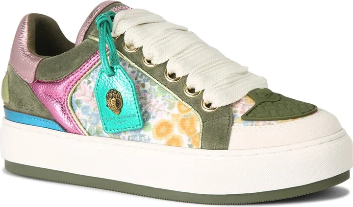 Floral Couture Southbank Tag Platform Sneaker