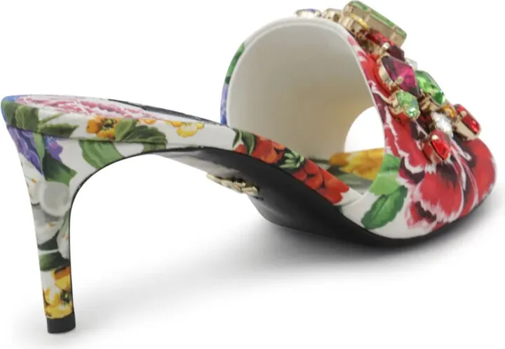Floral Embellished Sandals - Image 3