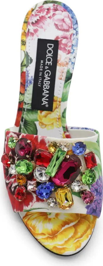 Floral Embellished Sandals - Image 4
