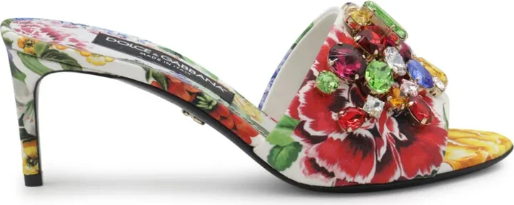 Floral Embellished Sandals