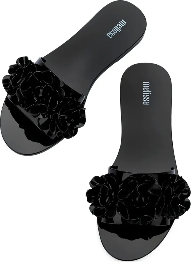 Floral-Embellished Slides - Image 4