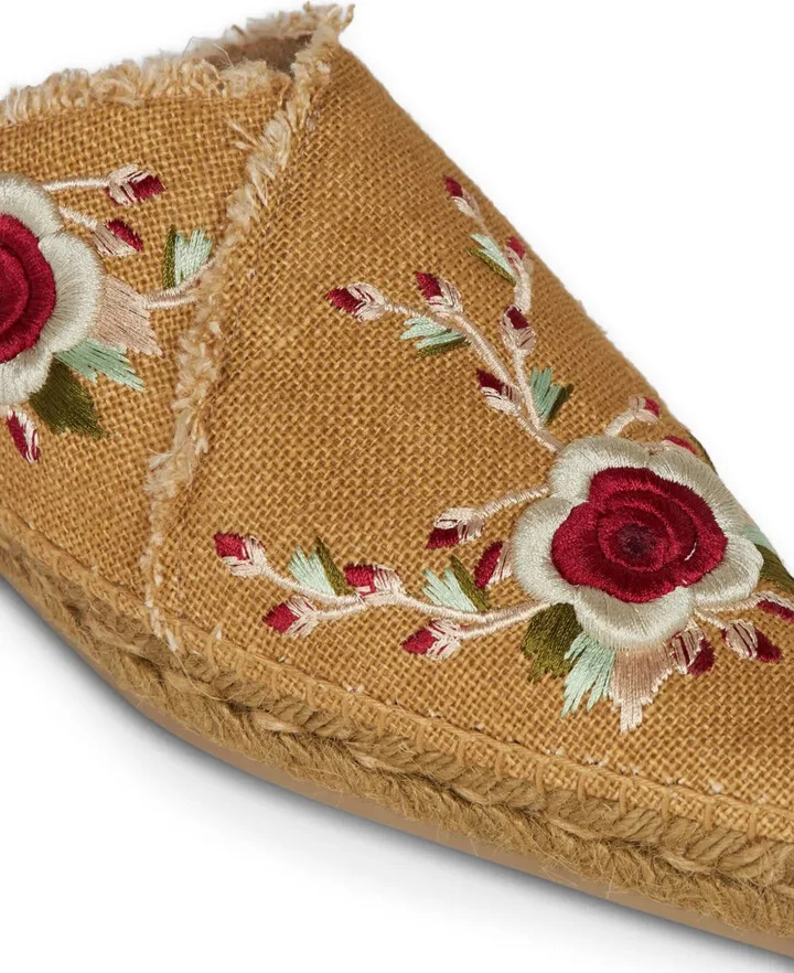 Floral Embroidered Espadrilles - Image 4
