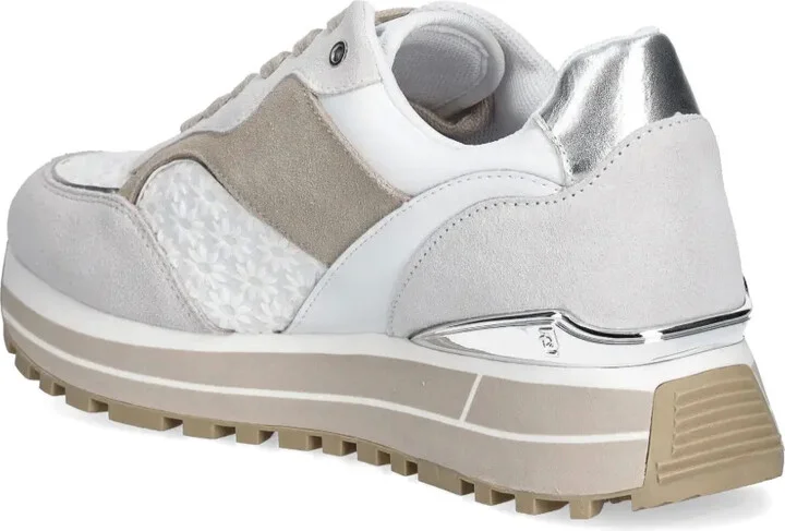Floral-Embroidered Sneakers - Image 3