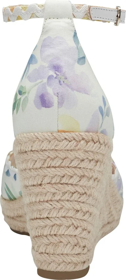 Floral Espadrille Wedge Sandal - Image 2