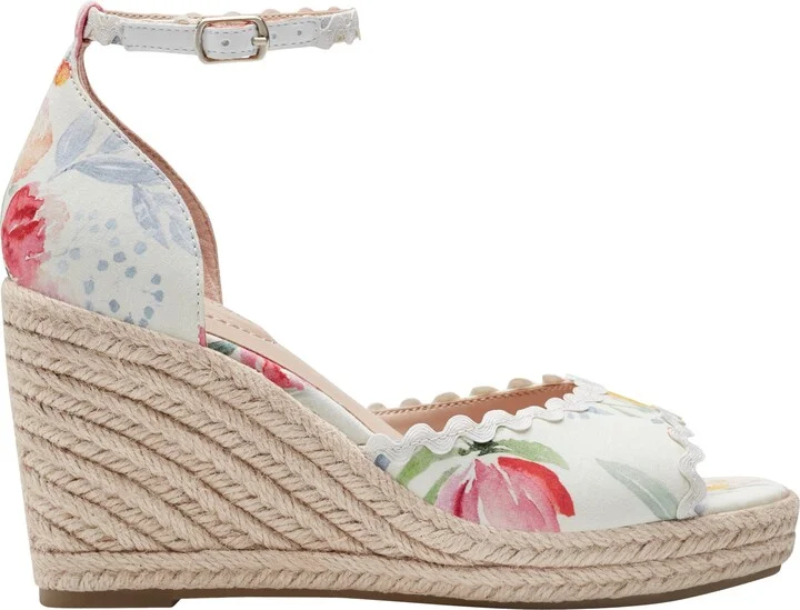 Floral Espadrille Wedge Sandal - Image 11