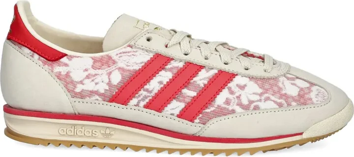 Floral-Lace Sneakers