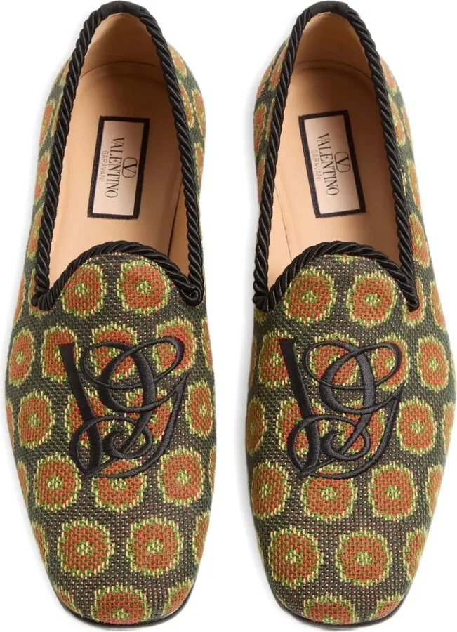 Floral-Patterned Slip-On Loafers - Image 4