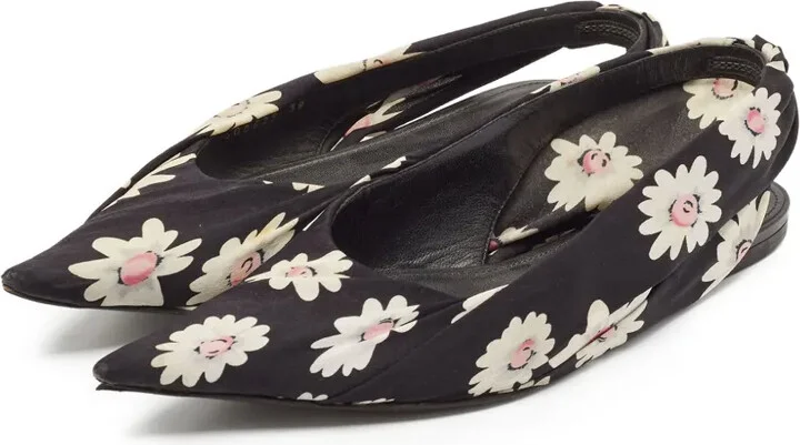 Floral Pointed-Toe Flats - Image 2