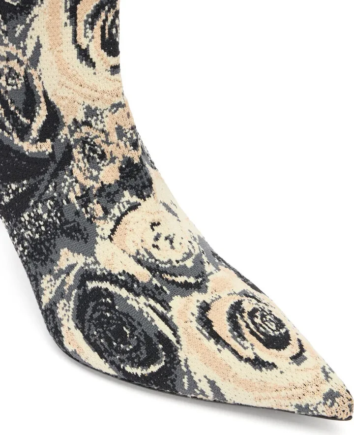 Floral-Print Ankle Boots - Image 5