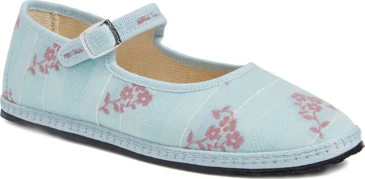 Floral-Print Ballet Flats - Image 2