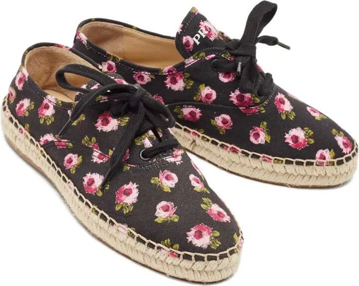 Floral-Print Espadrilles - Image 4