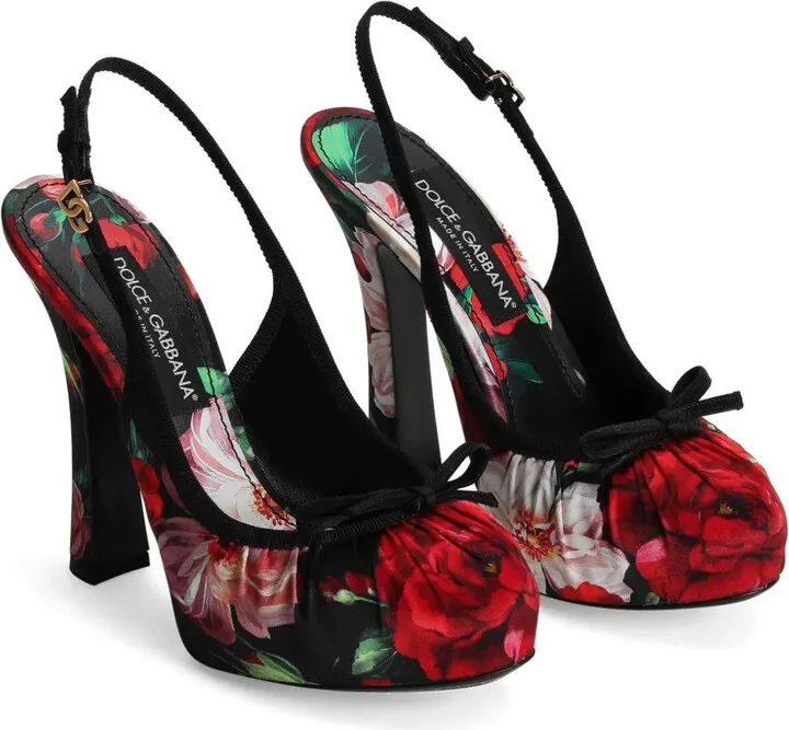 Floral-Print Pumps - Image 2