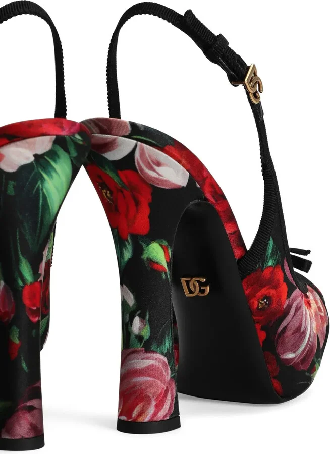 Floral-Print Pumps - Image 5